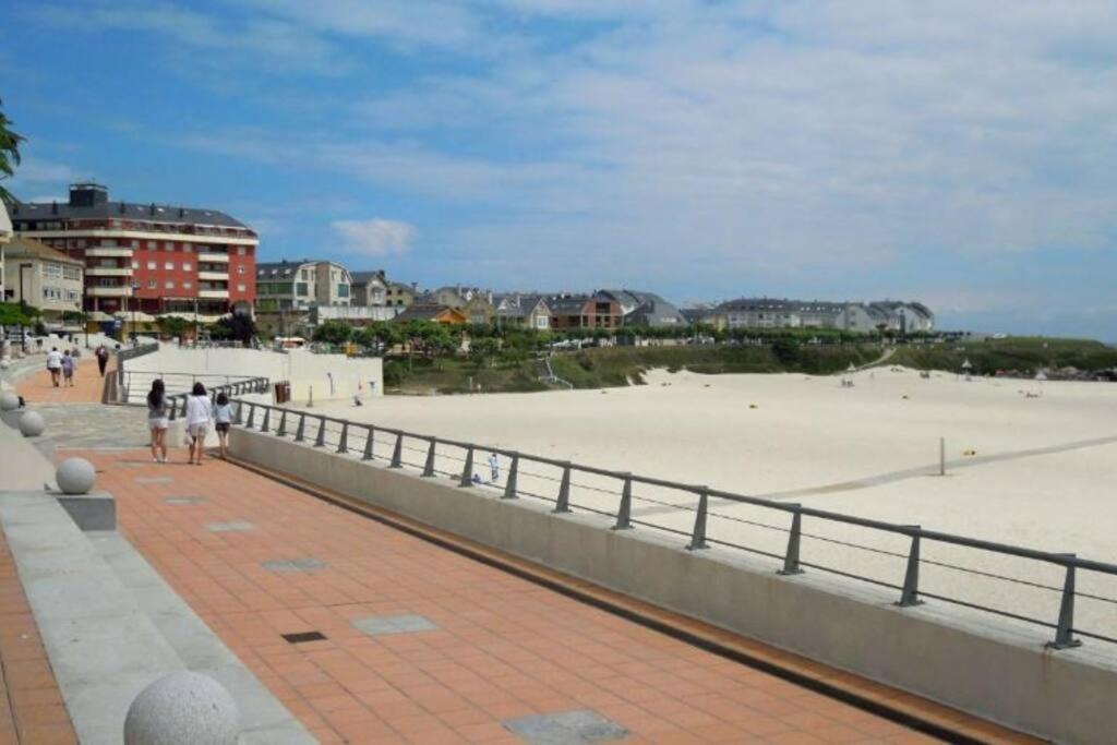 Ferienwohnung Duplex Con Terraza Playa A Rapadoira Foz Exterior foto